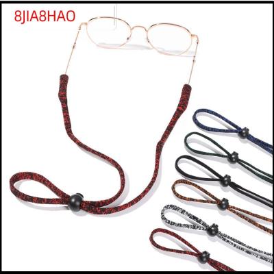 8JIA8HAO ผู้ชายผู้หญิง ห่วงโซ่แว่นตา ปรับได้ กีฬา เชือกแว่นตา สายคล้องคอ สายคล้องแว่นตา สายคล้องแว่นตา