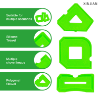 ? [XINJIAN] 3ชิ้นกาวซิลิโคนหน้าต่างประตูไม้พายปาดซีเมนต์เครื่องมือกำจัดกาวชุดยาแนว