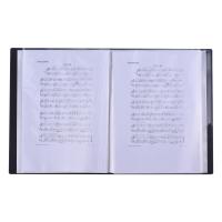 [ammoon]Music Sheet Score File Paper Documents Storage Folder Holder Plastic A4 Size 40 PCSage Pockets