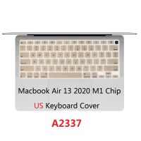 US Layout for Macbook Air 13 2020 M1 Chip A2337 Keyboard Cover Silicon For Macbook M1 Chip Air 13 2020 keyboard Skin Protector