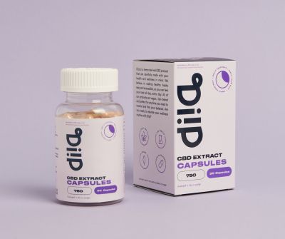 Diip ซี.บี.ดีแคปซูล 750 มก. สูตรสำหรับกลางคืน CBD Night Capsule 750 mg. (30 capsules)