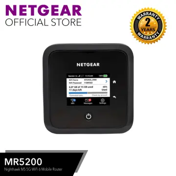 Netgear Nighthawk M5 5G WiFi 6 Mobile Router (MR5200) (MR5200-100EUS)