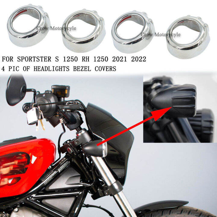 New For Harley Sportster S 1250 Nightster 975 RH975 RH1250s Black Headlamp Taillight Turn Signal