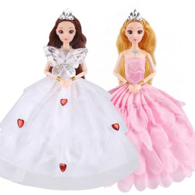 2023 ตุ๊กตาบาร์บี้ชุดกล่องของขวัญวิลล่าปราสาทเจ้าหญิงชุดแต่งงานตุ๊กตาเด็กผู้หญิงของเล่นเด็กของขวัญวันเกิด