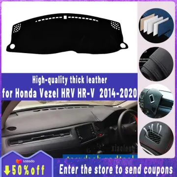 Dashboard Dash Mat Cover Suede Pad Interior Instrument Panel Car  Accessories Anti-UV Carpet For Honda HR-V Vezel 2015 - 2021 HRV