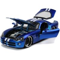 Jada1:24 2008 Dodge Viper SRT 10รถกล้ามเนื้อสูงจำลองรถ Diecast รถของเล่นหุ่นอัลลอยโลหะสำหรับ J103ของขวัญสำหรับเด็ก