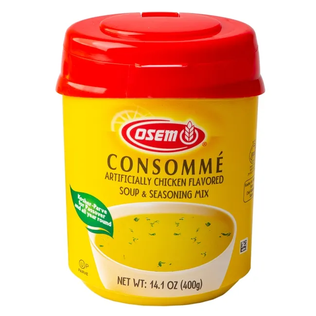 Consommé Artificially Chicken Flavored Soup & Seasoning Mix Osem 400 gr