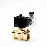 1/2"Normally Closed Brass Electric Solenoid Valve IP65 Waterproof Brass Solenoid Valve With LED Power Indicator24V 12V 220V 110V Valves