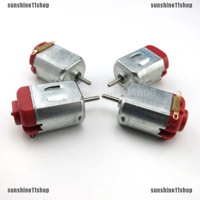 SSH✿R130 มอเตอร์ ประเภท 130 ไมโครมอเตอร์ 3-6V DC 0.35-0.4A 8000 RPM