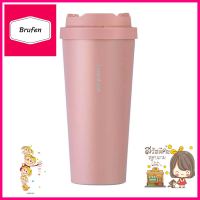 กระติกสูญญากาศ LOCKnLOCK ENERGETIC ONE TOUCH 550มล. สีชมพูVACUUM INSULATED TUMBLER LOCKNLOCK ENERGETIC ONE TOUCH 550ML PINK **ราคาดีที่สุด**