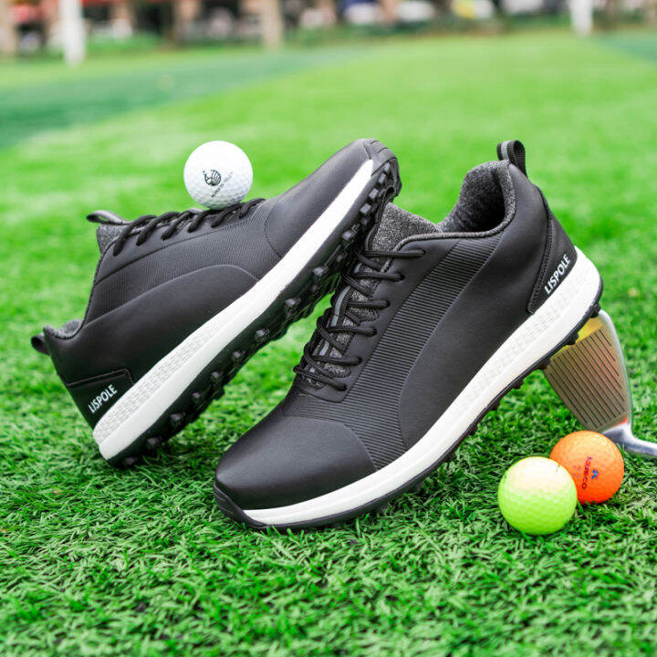 New Golf Shoes Spikeless Outdoor Professional Golf Sneakes for Men