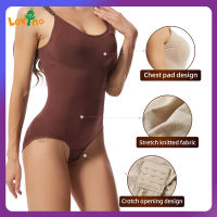 Lovyno Seamless Shapewear for Women Bodysuit Skims Backless Body Shaper Female Stretch Slim Belly Tuck Hip Lifter Underwear