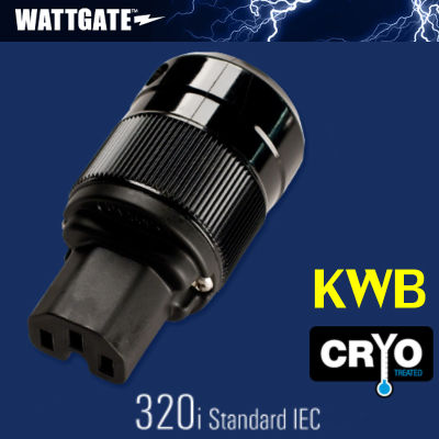 ของแท้ศูนย์ไทย WATTGATE 320i Classic Series IEC POWER CONNECTOR Black Color / ร้าน All Cable