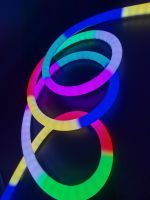 DC5V 12V LED Neon Light SK6812 WS2812 WS2811 Full Color Flexible Waterproof Addressable Neon Sign TD20 360 Round Pixel Neon Tube