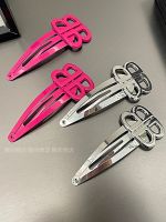 Correct Version B letter clip bb clip female word side clip side clip headdress hairpin