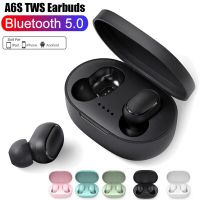 A6S TWS Bluetooth Earphone HIFI Stereo Noice Cancelling Headset Dual Connection Wireless Headphone Sport Earbuds With Microphone Over The Ear Headphon