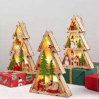 3 Piece Glowing Christmas Tree Ornament Party Supplies DIY Christmas Hanging Decoration