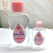 Dầu Mát Xa Dưỡng Ẩm Johnson s Baby Oil Pink 200ml