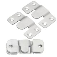 2pcs Stainless Steel Hooks Buckles Hanger w/screws 53mm/43mm hanging Connecting Photo Frame Picture Mirror wall hang hardware