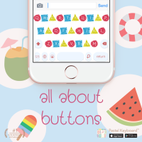 All about buttons Keyboard Theme⎮(E-Voucher) for Pastel Keyboard App