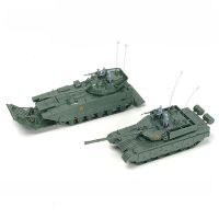 4D ประกอบ1/72 ZTD-05รถจู่โจมหุ้มเกราะสะเทินน้ำสะเทินบก ZTZ-99A ของเล่นโมเดลรถถัง