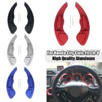 2X Aluminum Car Steering Wheel Paddle Shift Extend Extension Shifter For Honda City 2008 Civic Fit CR-V