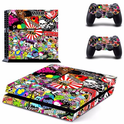 ▣❄∈ Graffiti Rainbow Six Siege PS4 Skin Sticker Decal For Sony PlayStation 4 Console and 2 Controllers PS4 Skins Sticker Vinyl