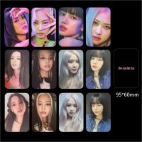 KPOP BLACKPINK Album HOW YOU LIKE THAT Photo Card LISA ROSE JISOO JENNIE Photo Card Commemorative Card