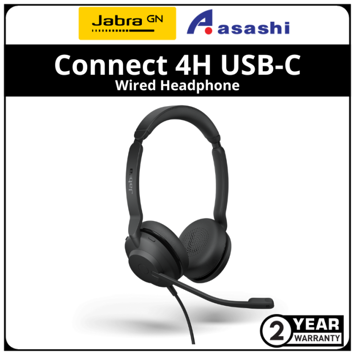 Jabra Connect 4h USBC Headset Professional calls, Advanced noise