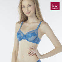 BSC lingerie ชุดชั้นในบรา SEETHROUGH BRA บรารูปแบบมีโครง - BB1453LB