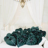 Pillow Cushion Green leaf Tropical plants Glory Philodendron Salian Alocasia Home Decorations Living room sofa supplies