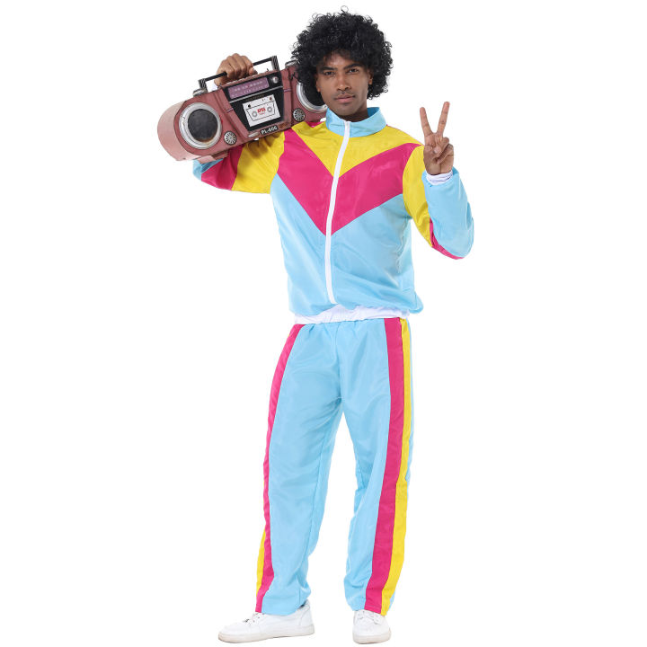 M-XL Men's Music Festival tracksuit Vintage Hip Hop disco party ...