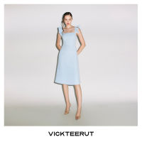 VICKTEERUT (ราคาปกติ 14200-.) Re-Edition Ruffle Strap Flare Dress เดรสทรงบาน สายตกแต่งระบาย