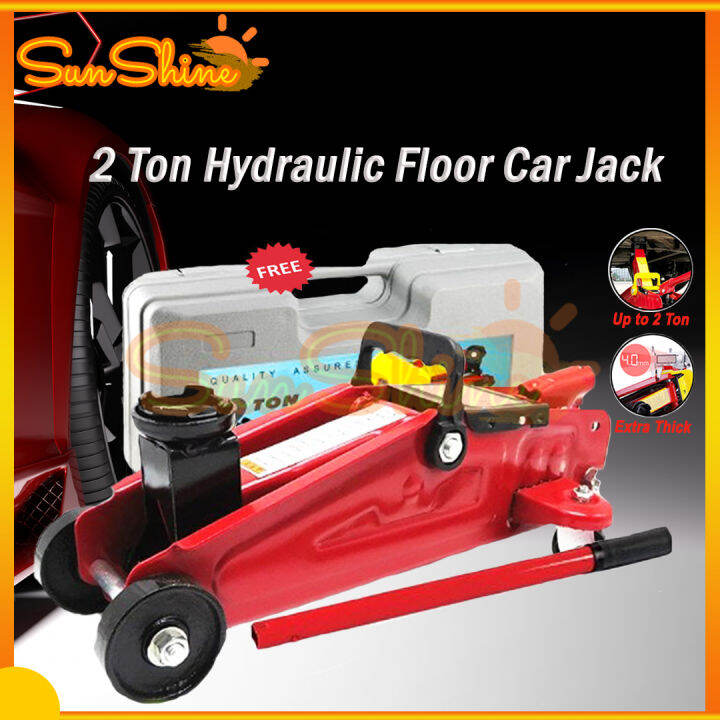 SUNSHINE 2 Ton Hydraulic Floor Jack Car Jack Car Lifting Membaiki