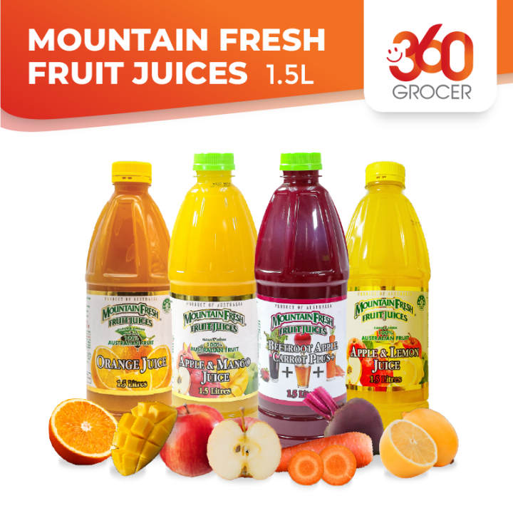MOUNTAIN FRESH FRUIT JUICES 1.5L Lazada