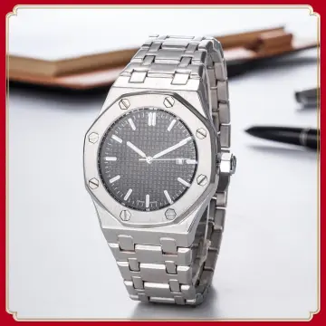Original white steel yellow diamond scale single calendar fully automatic  mechanical watch with a diameter of 37mm and a strap - AliExpress