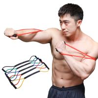 Boxing Resistance Band MMA Shadow Boxer Rubber Speed Training Pull Rope Muay Thai Karate Crossfit Workout Power Gym Equipment Exercise Bands