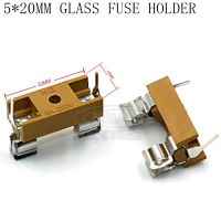 10PCS 5x20MM GLASS FUSE HOLDER with Transparent Cover 5x20 insurance tube socket fuseholder for 5X20MM 5X20 fuse PCB BOARD