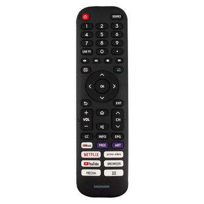 EN2N30H Remote Control Replace for 4K UHD LED Smart TV 43H6G 50H6G 55H6G 65H6G EN2N30H 50A7300F 55A7300F