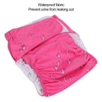 1pcs Adult Cloth Diaper Cloth Nappy Tightness Adjustable for Incontinence for Home Travel for Elderly Reusable Diaper