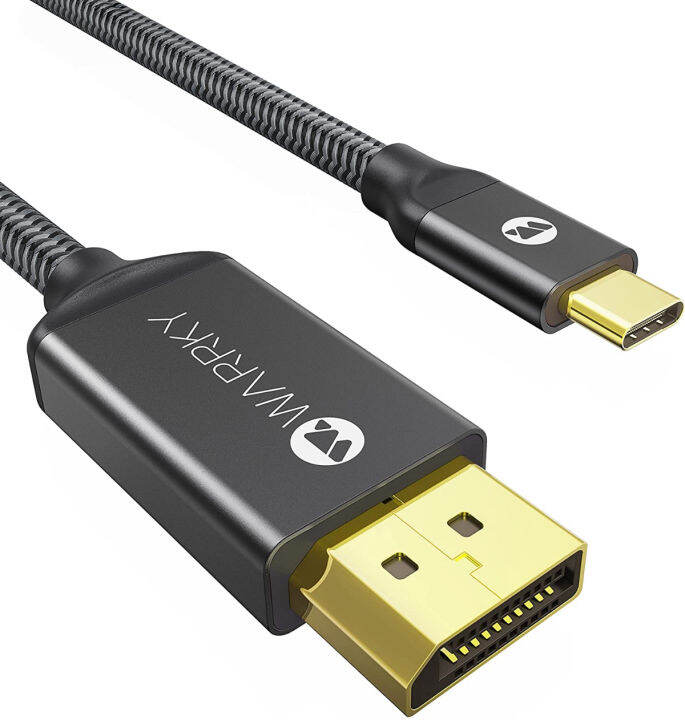 Usb C To Displayport Cable K Hz K Hz Hz Warrky Gold