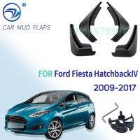 4Pcs Car Front Rear Mud Flaps Mudguards Fender Flares Splash Guards for Ford Fiesta Hatchback 2009-2017