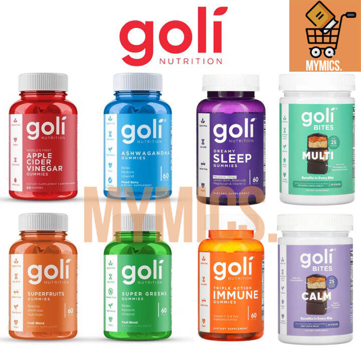 พร้อมส่ง Goli Gummies ACV Apple Cider Vinegar, Lazada.co.th