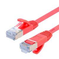 อีพาร์ทเมนต์ CAT7ชุบทองความเร็วสูง10กิกะบิตเครือข่าย RJ45เน็ตแบนแบบบางพิเศษสาย LAN 1M/2M/3M/5M/10M/15M/20M/25M/30ม.