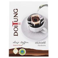 Free delivery Promotion Doi Tung Drip Coffee Medium Roast 10g. Pack 6sachets Cash on delivery เก็บเงินปลายทาง