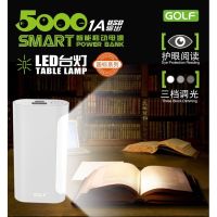 คุ้มสุด ๆ Golf LED Table Lamp Power Bank 5000 mAh ราคาคุ้มค่าที่สุด ไฟฉาย แรง สูง ไฟฉาย คาด หัว ไฟฉาย led ไฟฉาย แบบ ชาร์จ ได้