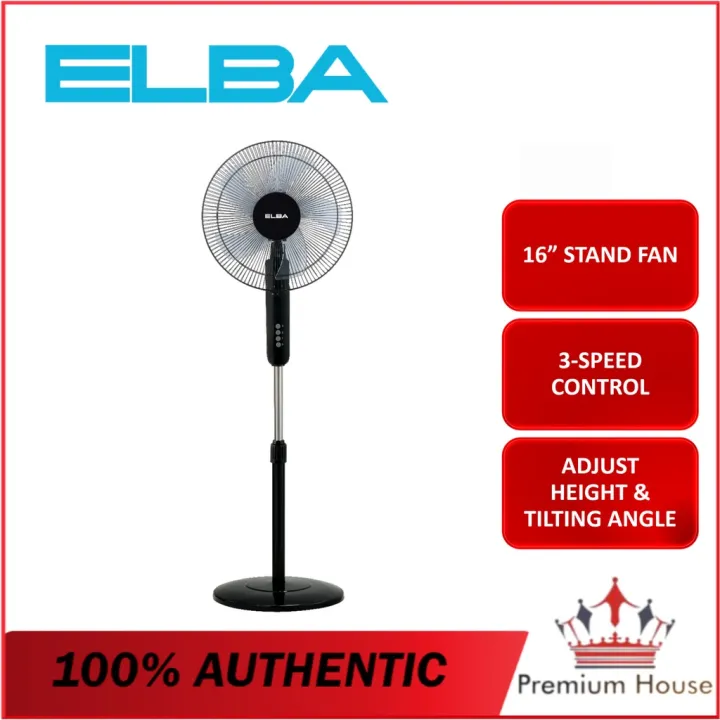 Ready Stock Toshiba 16 5 Blades Stand Fan F Lsa10 W My Elba Esf J1656 Bk 16 Inch 5 Blades Stand Fan Midea Mf 16fs18c Mf 16fs10 Lazada