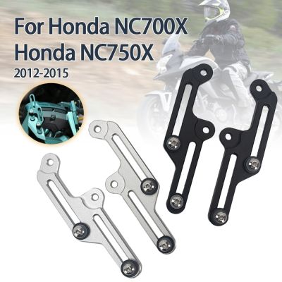 ☁◄ ตัวปรับกระจกรถจักรยานยนต์สำหรับ HONDA NC700X NC750X NC 700 750X2012 2012 2014 CNC 2015อลูมิเนียมที่ยึดโทรศัพท์มือถือ