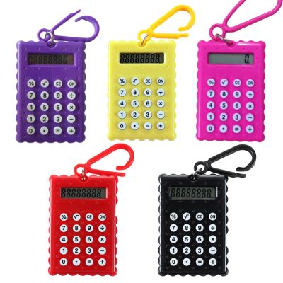 New Mini Electronic Calculator Candy Color Calculating Office Supplies Gift Student Mini Electronic Calculator Escolar Papelaria Calculators