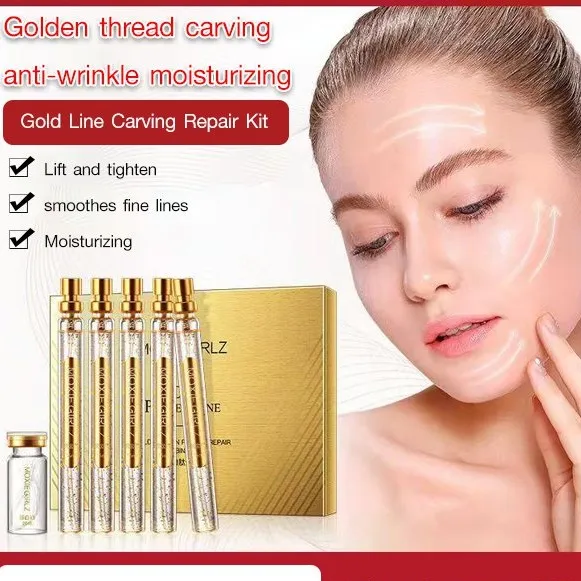 vivilifestyle Gold Line Carving Repair Kit Protein Peptide Repair Kit